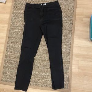 Free People black skinny jeans